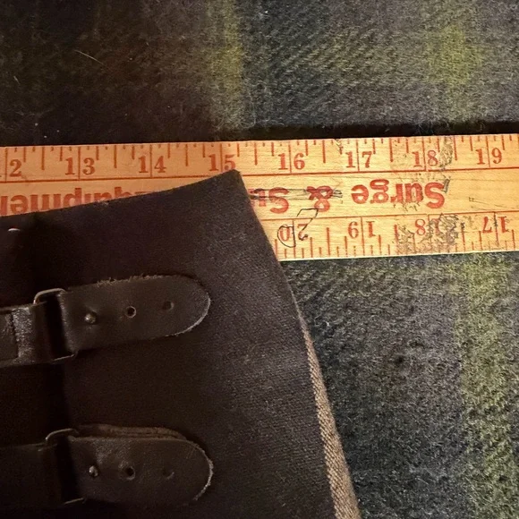 4/$15 Eddie Bauer Checkered Brown and Tan Mini Skirt - Picture 6 of 7